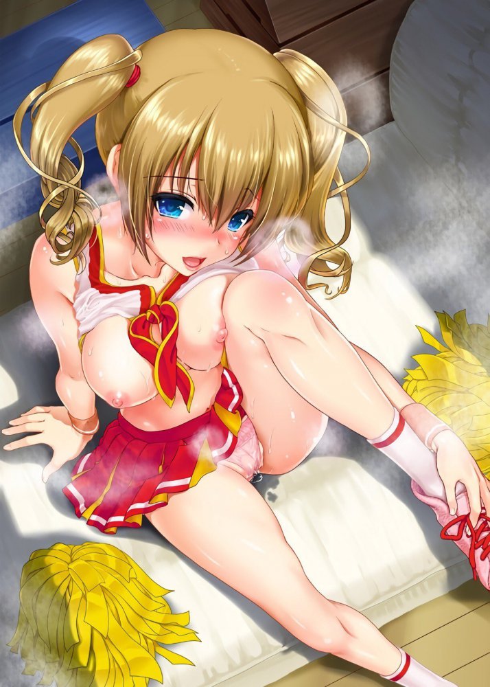 【二次エロ画像】愛液であそこが濡れてる女の子